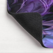 Tapis De Souris Fractale Mousepad pourpre de marbre (Coin)