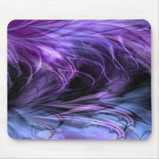 Tapis De Souris Fractale Mousepad pourpre de marbre