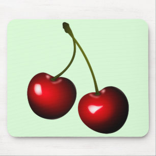 Tapis De Souris Fraîches Cerises - Savoureuses - Choisissez Votre 