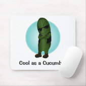 Tapis De Souris Frais comme un concombre (Avec souris)