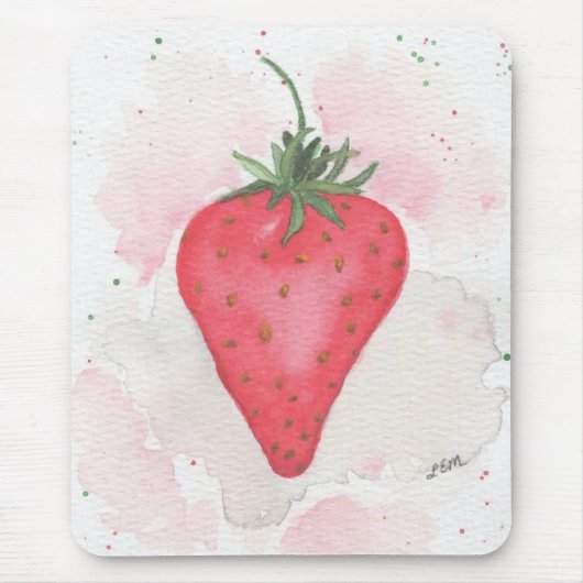 Tapis De Souris Fraise (Devant)