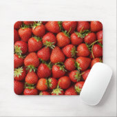 Tapis De Souris Fraise de jardin fraîche (Avec souris)