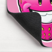 Tapis De Souris Fraise rose (Coin)