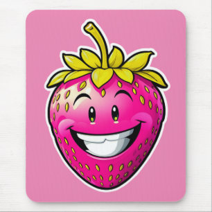 Tapis De Souris Fraise rose