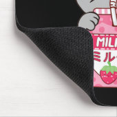 Tapis De Souris Fraise Shake fraise Lait Chat Kawaii Neko A (Coin)