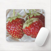 Tapis De Souris Fraises (Avec souris)