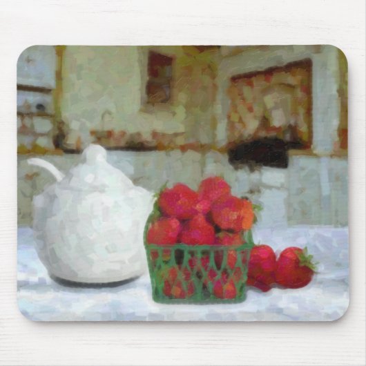 Tapis De Souris Fraises (Devant)