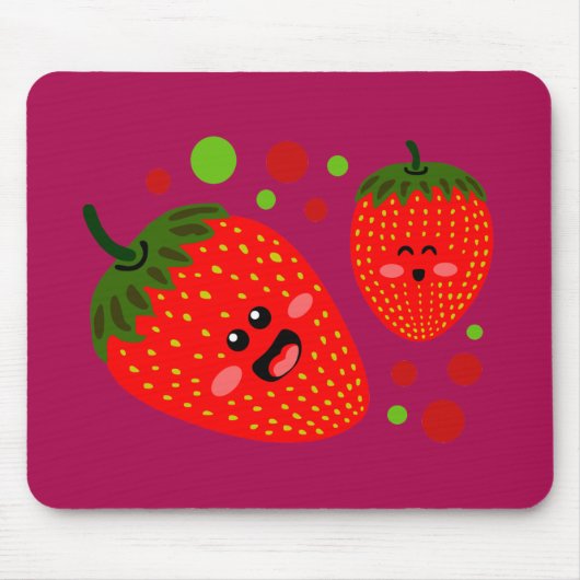 Tapis De Souris Fraises (Devant)
