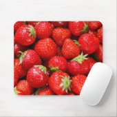Tapis De Souris Fraises (Avec souris)
