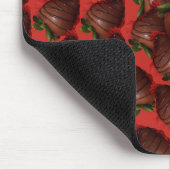 Tapis De Souris Fraises couvertes de chocolat (Coin)