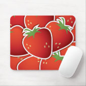 Tapis De Souris Fraises funky (Avec souris)