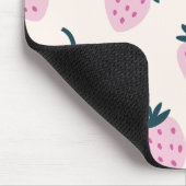 Tapis De Souris Fraises rose (Coin)
