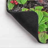 Tapis De Souris Framboise aux baies (Coin)