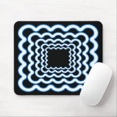 Tapis De Souris Frames ondulées Mousepad (Avec souris)