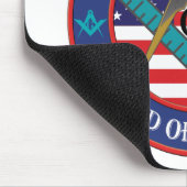 Tapis De Souris Franc-maçons - bande des frères (Coin)