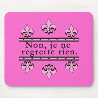 Tapis De Souris Français aucuns produits de regrets