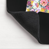 Tapis De Souris Français Bulldog Flower Motif Frenchie Bulldogs (Coin)