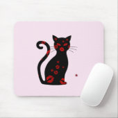 Tapis De Souris Français : Carte de souris Bonne Soiree (Avec souris)