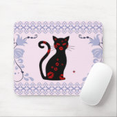 Tapis De Souris Français : Carte de souris Bonne Soiree (Avec souris)