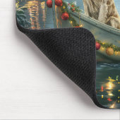 Tapis De Souris Français Setter Christmas Festive Voyage (Coin)