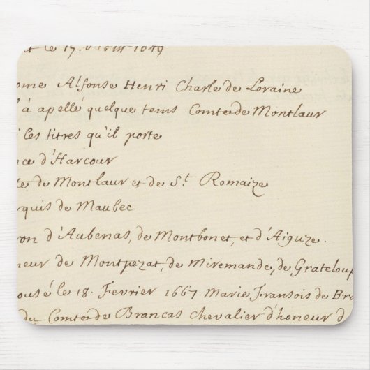 Tapis De Souris France 20 (Devant)