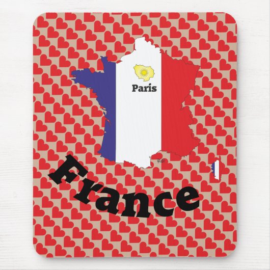Tapis De Souris France - France Mousepad (Devant)