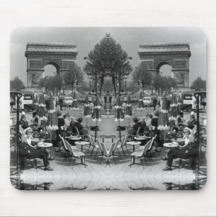 Tapis De Souris France Paris Arc de triomphe 1970 housse intellige