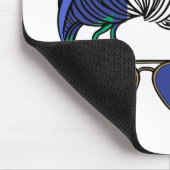 Tapis De Souris France pimentée avec le drapeau français (Coin)