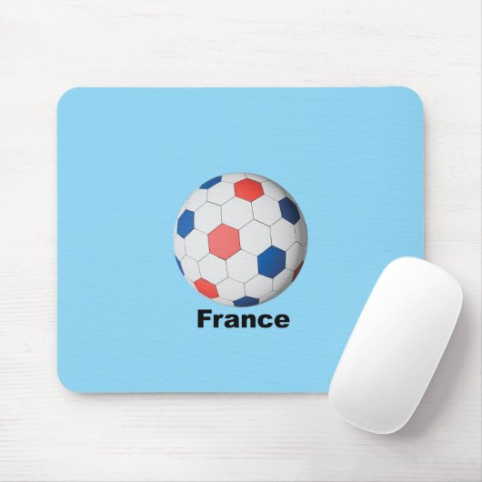 Tapis De Souris France Soccer (Avec souris)