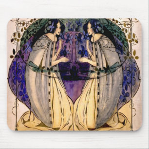 Tapis De Souris Frances MacDonald - Printemps