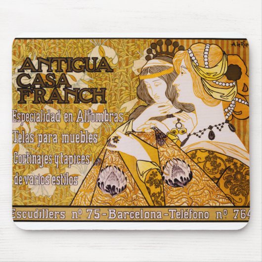 Tapis De Souris Franch Antigua Casa (Devant)