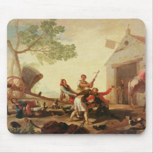 Tapis De Souris Francisco Jose de Goya y Lucientes le combat à