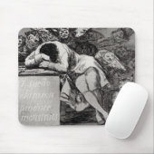 Tapis De Souris Francisco Jose de Goya y Lucientes | le sommeil de (Avec souris)