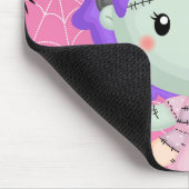 Tapis De Souris Frankie the Fabric Monster Pink Spiderweb Mouse Pa (Coin)