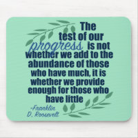 Franklin D. Roosevelt Citation Inspirational Progr