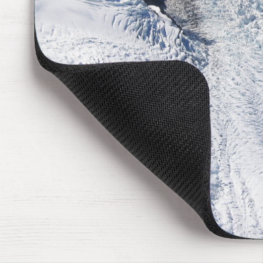 Tapis De Souris Franz Josef Glacier Vue aérienne, Nouvelle-Zélande (Coin)