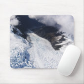 Tapis De Souris Franz Josef Glacier Vue aérienne, Nouvelle-Zélande (Avec souris)
