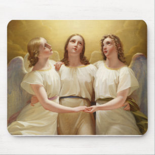 Tapis De Souris Franz Kadik - Trois Anges - 1822 - Peinture