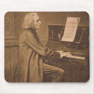 Tapis De Souris Franz Liszt au piano
