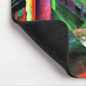 Tapis De Souris Franz Marc - Cerf dans un jardin de monastères (Coin)