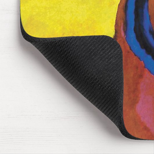 Tapis De Souris Franz Marc - Cheval Dans Une Peinture Paysagère (Coin)