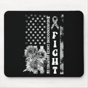 Tapis De Souris Frappe USA Drapeau Tournesol Christian Burgundy Ce