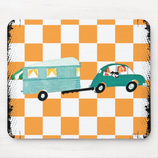 Tapis De Souris Frapper la route ouverte 1 (Devant)