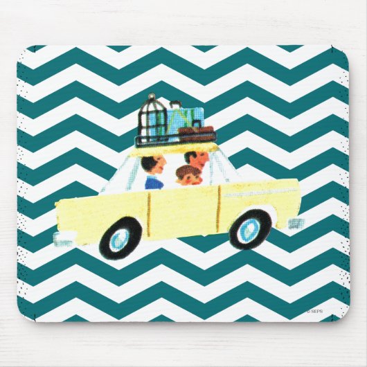 Tapis De Souris Frapper la route ouverte 2 (Devant)