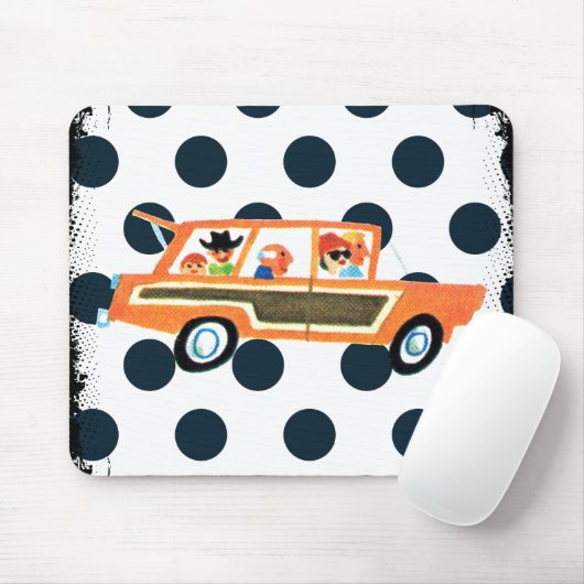 Tapis De Souris Frapper la route ouverte 4 (Avec souris)