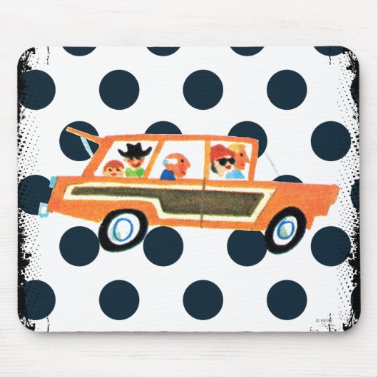 Tapis De Souris Frapper la route ouverte 4 (Devant)