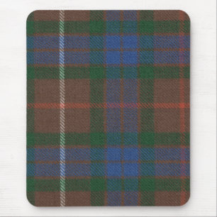 Tapis De Souris Fraser chassant le tartan antique Mousepad