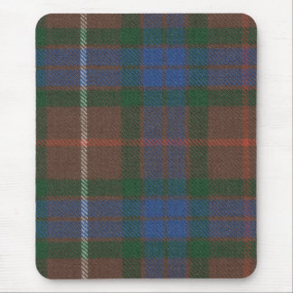 Tapis De Souris Fraser chassant le tartan antique Mousepad