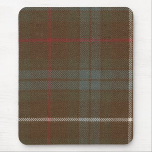 Tapis De Souris Fraser chassant le tartan patiné Mousepad