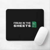 Tapis De Souris Freak dans les draps (Avec souris)